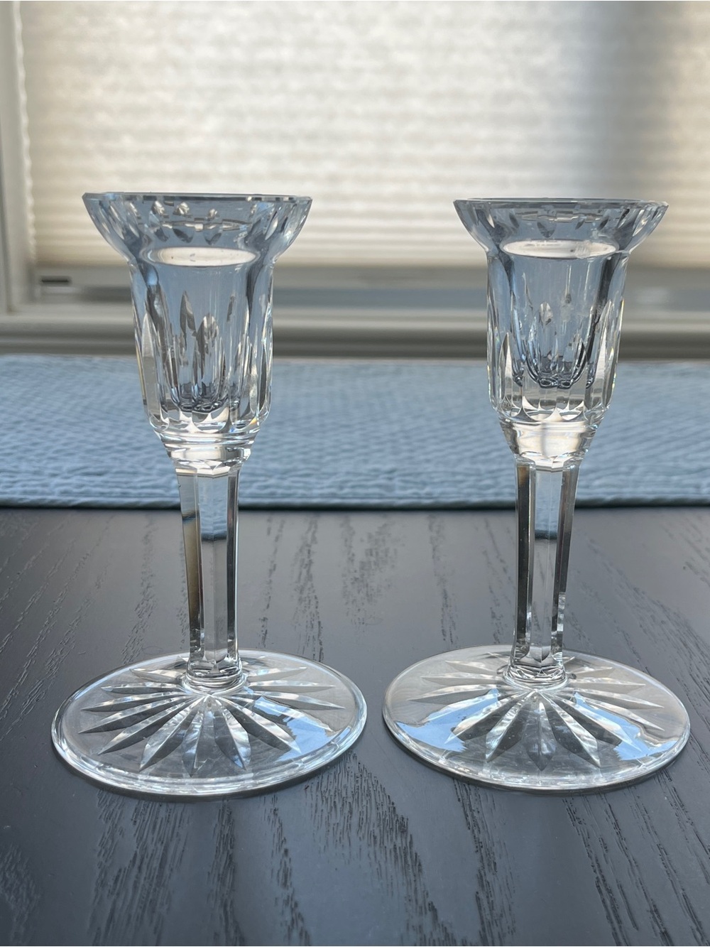 Pair of Waterford Lismore Candlesticks